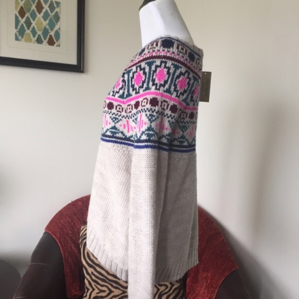 American Eagle fair isle wool sweater - Picture 4 of 4